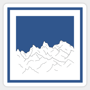 Aesthetic / Tumblr Style / Mountains Sticker